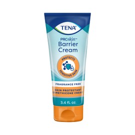 Tena Barrier Cream Fragrance Free, 3.4 fl. oz