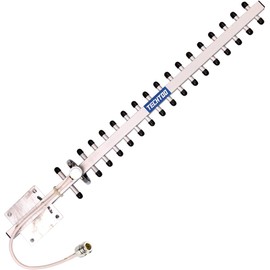 TECHTOO WiFi Antenna 2.4GHz 18dBi High Gain Yagi Directional Antenna Booster with N Female Connector for Network Router/Reapter/USB Adapter/Extension Network PCI Card/Security Camera
