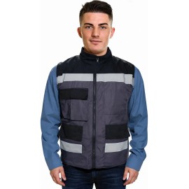 Chaleco Ejecutivo Reflejante Seguridad Industrial Ligero