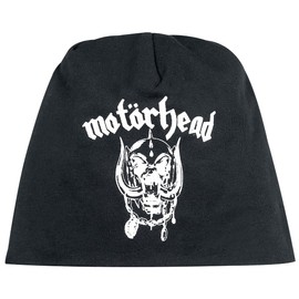 Motörhead England - Jersey Beanie Unisex Mütze schwarz 100% Baumwolle Band-Merch, Bands