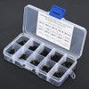 300pcs M2 x 3-20mm 12.9 Grado Hexagonal Negro Tornillo Tornillo