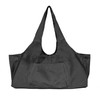 Large Capacity Canvas Multi-Purpose Tote Bag (Yoga, Gym, Travel) Sports Bag Gray