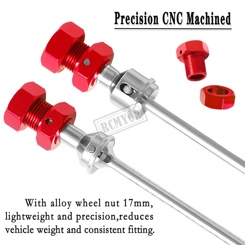 Drive Shaft Upgrades Part for 1/8 Typhon 6s Blx/1/7 Infraction