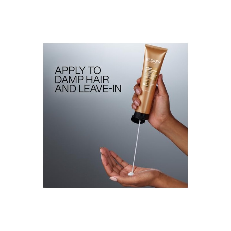 Redken All Soft Moisture Restore, Leave-In Haarkur mit Hyaluron, 150