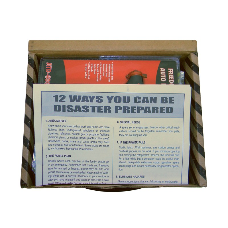 Zombie Defense Solutions 3 Day Survival Kit, Brown