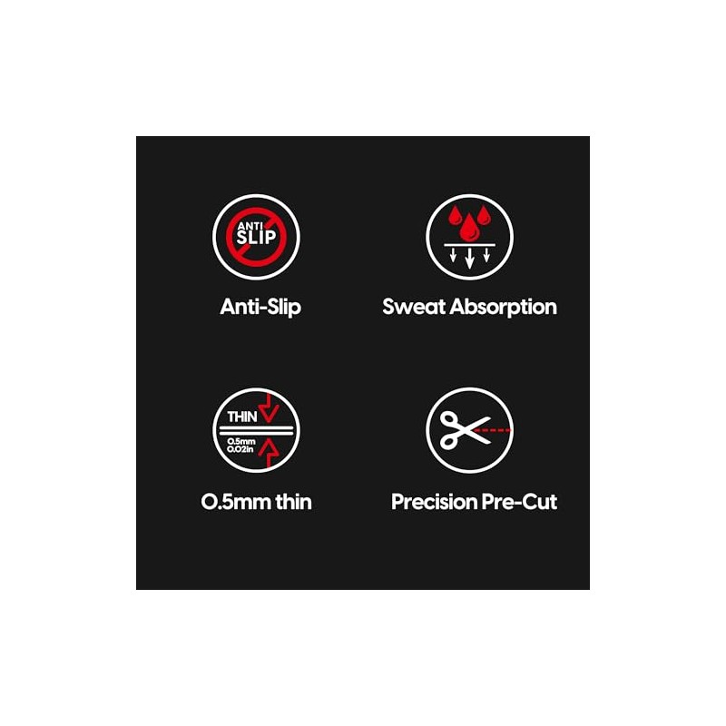 Pulsar Gaming Gears Supergrip Mouse Grip Tape for eS FS-1,