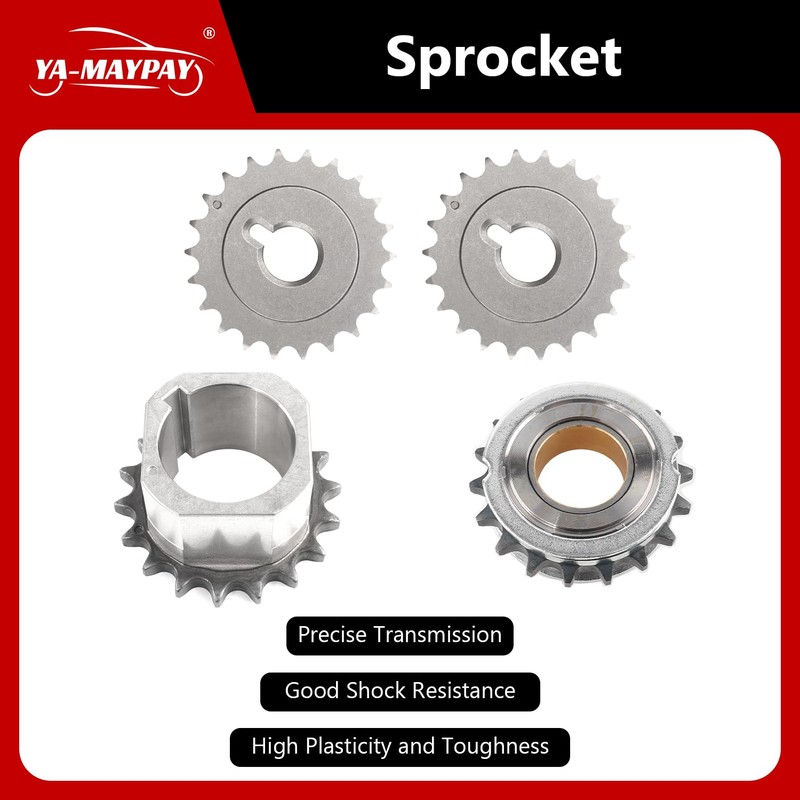 YA-MAYPAY Timing Chain Kit Compatible with 2005-2015 for Toyota Tacoma