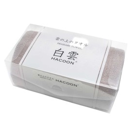 HACOON Boxed Bath Towel, Soft Brown