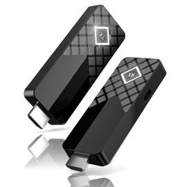 Mpiolife Wireless HDMI Transmitter and Receiver, HDMI Wireless Display Adapter, 5G Plug & Play Wireless HDMI Extender Sender for Streaming Video and Audio from Laptop/PC to TV/Projector/Monitor