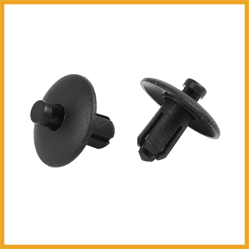 Partuto 20pcs Plastic Rivet Car Fender Push-Type Fastener Clips 4D0-807-300