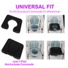 Commode Seat Cushion, Super Soft Sponge Padded Commode Chair Seat