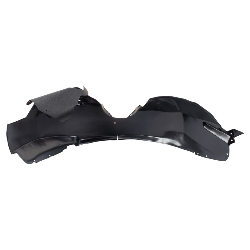 TRQ Front Right Inner Fender Liner Black Passenger Side Compatible