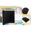 Small Trifold Poster Board 26" x 17",Black Science Fair Display