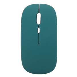 Wireless Mouse, Slim Bluetooth Wireless Mouse Portable Mobile Mouse Optical Cordless Mouse with 3 Adjustable DPI Small Flat Mice for Laptop Pc Desktop(Green)