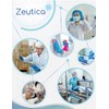 ZEUTICA 100 Pzas Cubrebarba de polipropileno Blanco Cubre barbas desechable