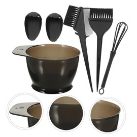 TOVINANNA Hair Coloring Tool Set 5pcs Kit Brush Bowl Cape Easy Wash for Professional Salons
