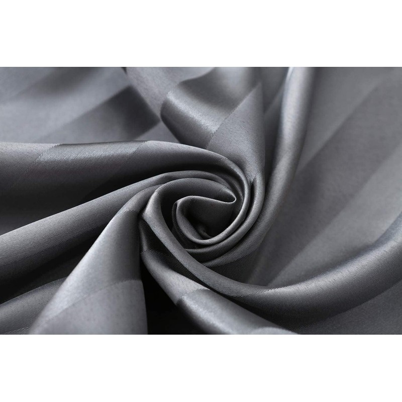 Satin Stripe Fitted Sheet 600 Thread Count – 40cm Extra