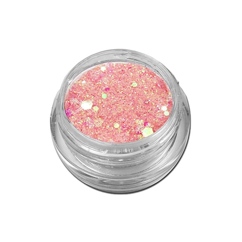 Glamour Mix Glitter Glitzer Puder Rosa Nailart
