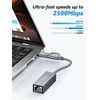 ULT-WIIQ USB 3.0 to RJ45 LAN Adapter，USB C to RJ45
