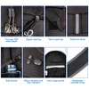 WATERFLY Hiking Backpack Lightweight Packable Hiking Daypack for Outdoor Traveling