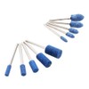 AUTOTOOLHOME 1/8" Shank Abrasive Mounted Stone Grinding Bits Sanding Drill