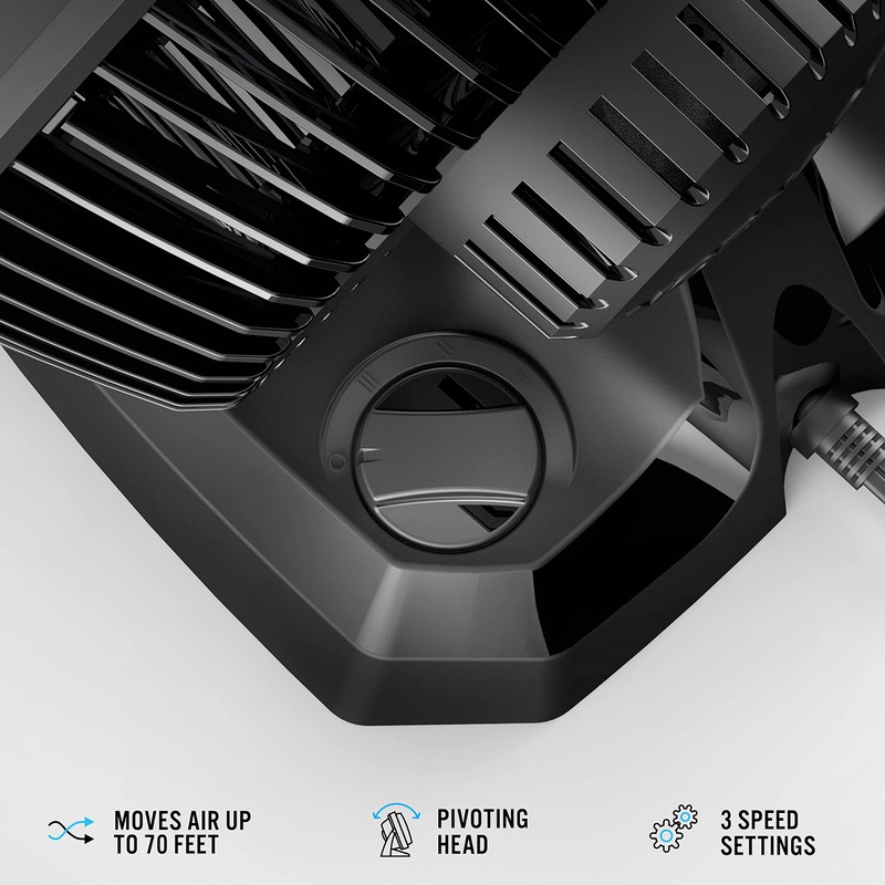 Vornado 52 Whole Room Air Circulator Fan with 3 Speeds,