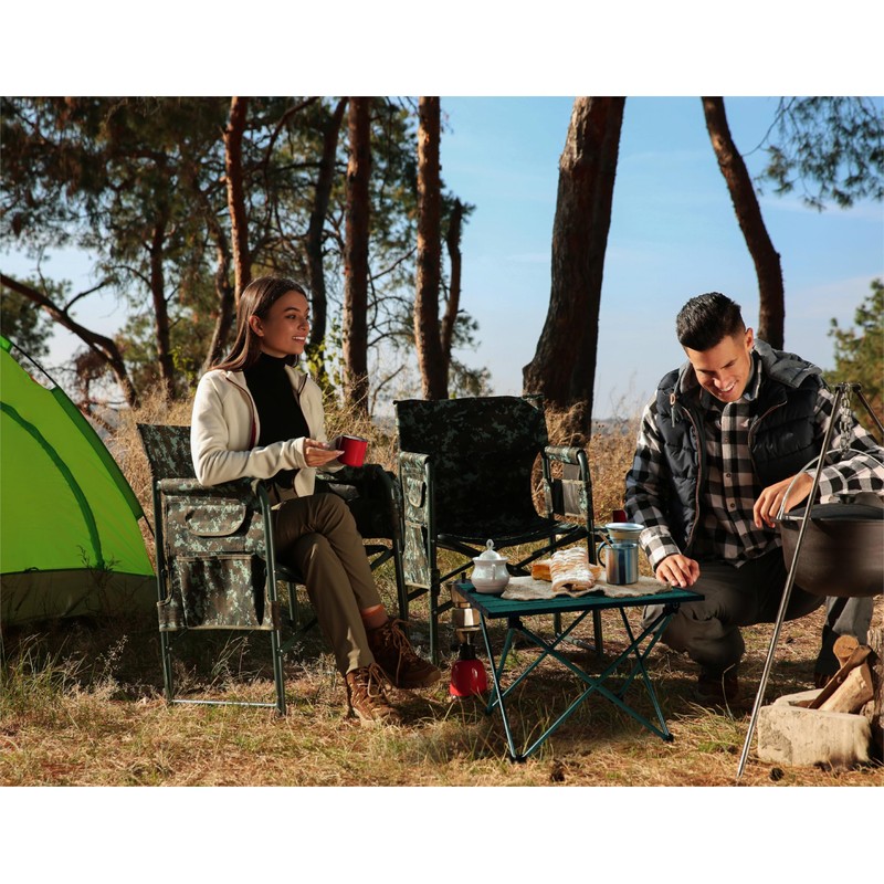 TREKOLOGY TALU Portable Folding Beach Table - Lightweight Travel Camp
