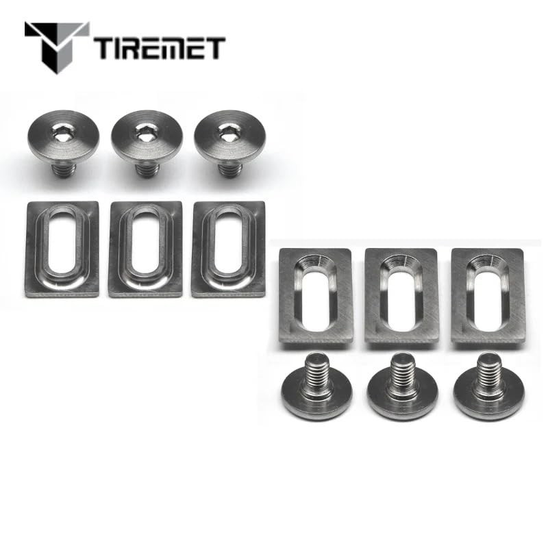 Super Light Titanium Shimano Road Pedal Cleats SPD-SL Compatible Bolts