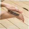 IWOWHERO Handheld Body Brush Massager for Cellulite and Soft Bristle
