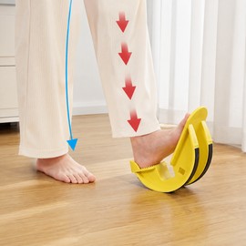 Calf Stretcher for Home Fitness – Non-Slip Curved Foot Stretching Tool for Flexibility, Balance & Warm-Up Exercises