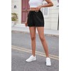 OBTONABC Summer Shorts for Women 2025 Trendy Elastic Waist Drawstring