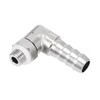 TA-VIGOR 1Pcs Nickel-Plated Copper Hose Barb Fitting Elbow 8mm Barbed