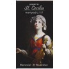Saint Cecilia Holy Prayer Card Wallet Size