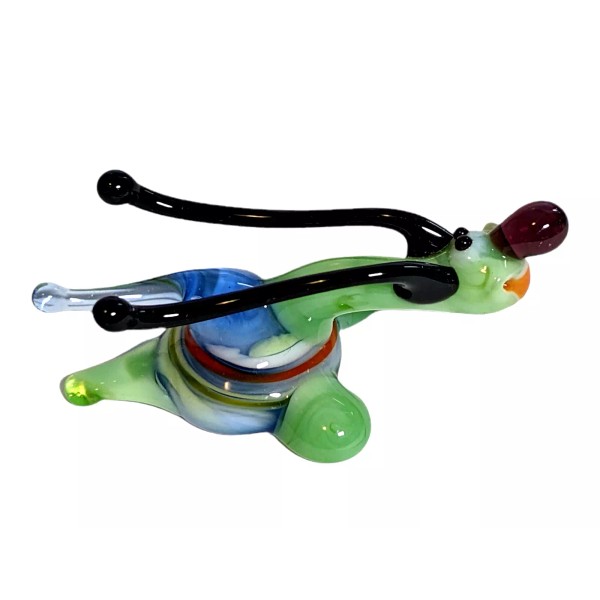Handmade Hand Blown Glass handmade Art Figurine Animal SNAIL #