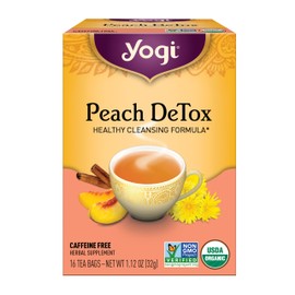 Yogi Tea, Peach DeTox, 16 Count