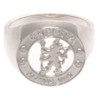 Chelsea F.C. Sterling Silver Ring Large