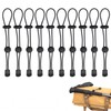 10 pcs Backpack Hiking Stick Holder Straps, Elastic Rope with