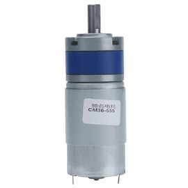 Mingzhe Planetary Gear Motor Reduction Stable Performance Large Torsion Low Noise DC Gear Motor 24V Home Office Robots (1200RPM)