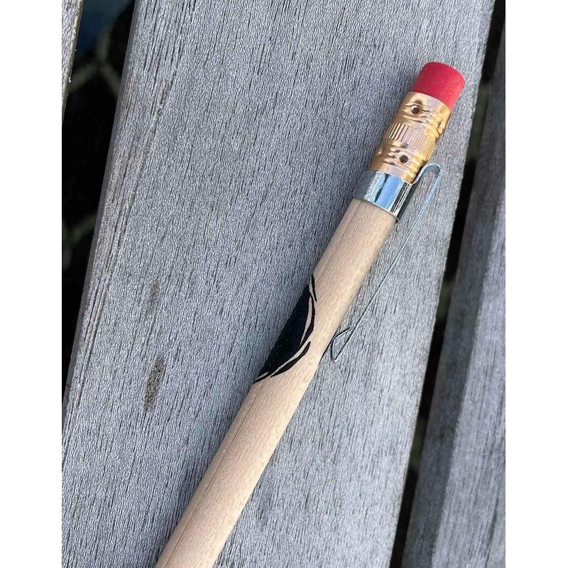 NOBO 5-Pencil Clips - Slide on or Snap in Pocket