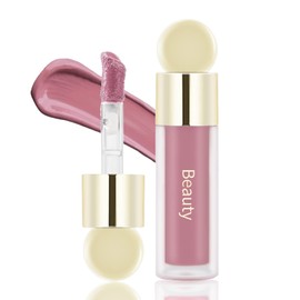 Boobeen Liquid Blush Velvet Cream Blush Makeup Matte Soft Gel Face Blush Makeup for Cheeks, Lightweight Blendable Liquid Blush Stick, Long-lasting Smooth Natural Blush Colour