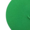 ZLYC Women's Classic French Artist Beret Beret, Bright Green