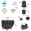 Pool Heater Manifold Replacement Parts Kit Fit For Pentair MasterTemp