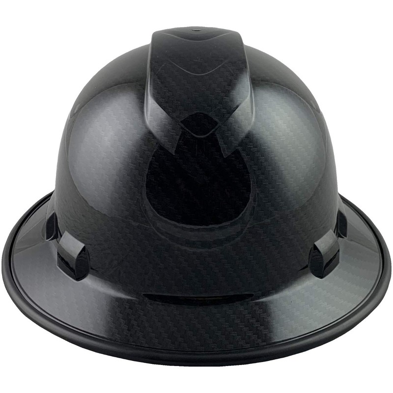 Ridgeline Full Brim Patterned Hardhat with Protective Edge with 6