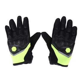 Full Finger Outdoor Safety Riding Anti Skid Non slip Breathable Gloves(Fluorescent Yellow M )