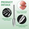 5 Pcs Wood Carving Bits for Dremel Rotary Tool HSS