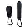Set of 2 Anti-Slip Stroller Hooks, Adjustable Length, Alloy +