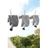 BabyBjörn Harmony Jersey Baby Carrier Bib Light Grey