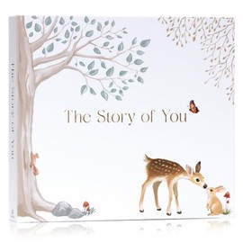 Baby Memory Book for Boy or Girl - First 5 Year Keepsake Album from Pregnancy to Age Five - Baby Book to Record Baby's Milestones and Photos - 1st Gender Neutral Photo Books for Newborn Babies