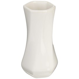 K-E I GREENHOUSE Monochrome Flower Base Vase 005-C-W White