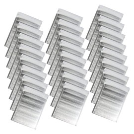 Zerodeko 100pcs Multi Function Insulated Bags Thicken Aluminum Foil Storage Pouch for Fresh Fruits Vegetables Barbecue Insulation Lining for Cold Warm Food